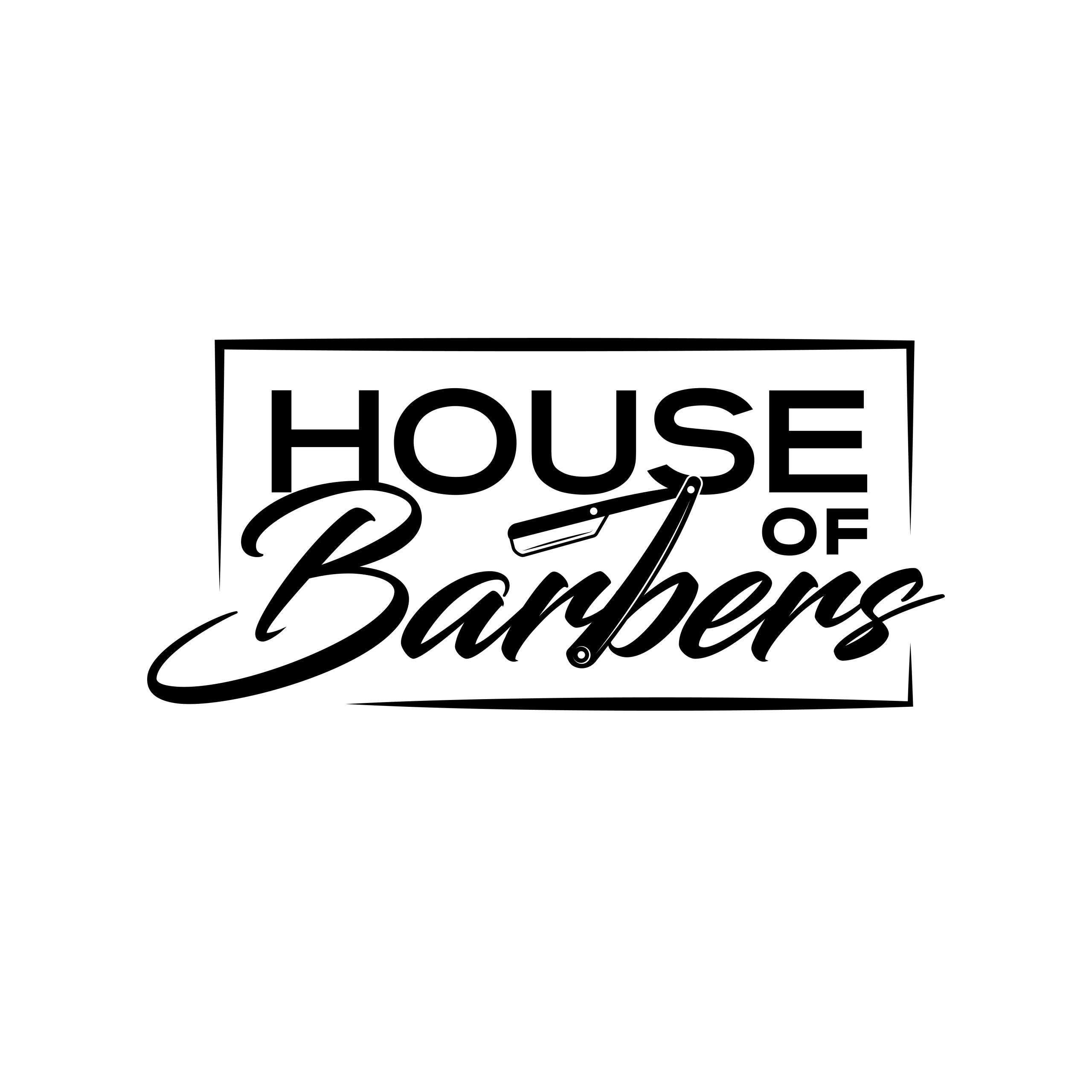 House of Barbers Logo