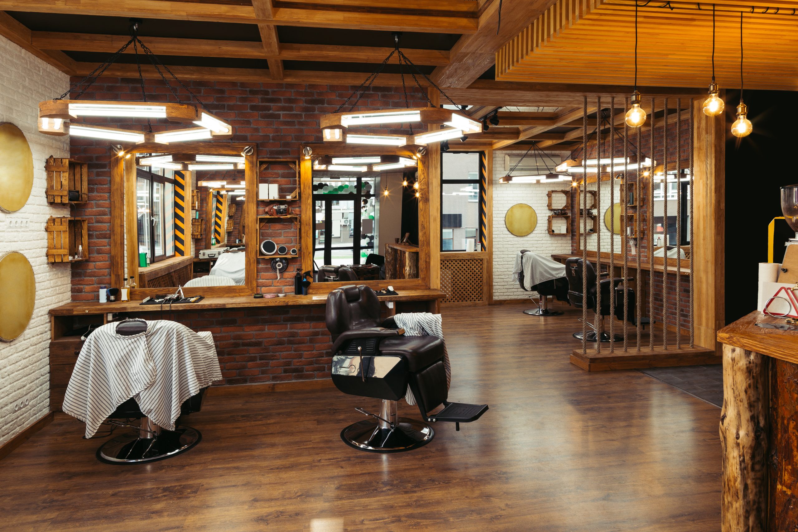 House of Barbers Interior